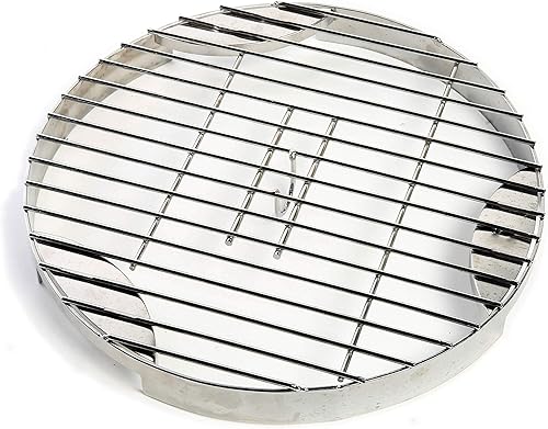 Parrilla abatible y salvamanteles – Rejilla portátil para cocinar al aire libre – Parrilla portátil para barbacoa y salvamanteles – Accesorio