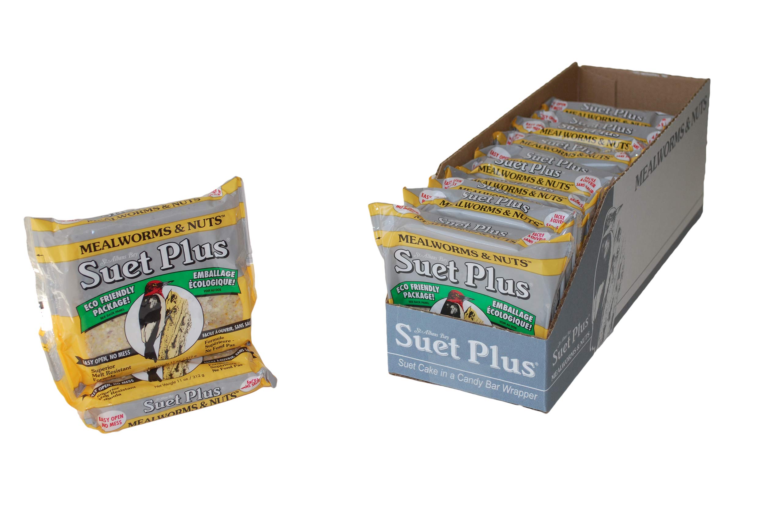 Wildlife Sciences Mealworms & Nuts Suet Cakes