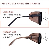 Vista 60 de Astropic Parche de seda para ojos para adultos y niños, gafas para cubrir cualquier ojo, Plástico