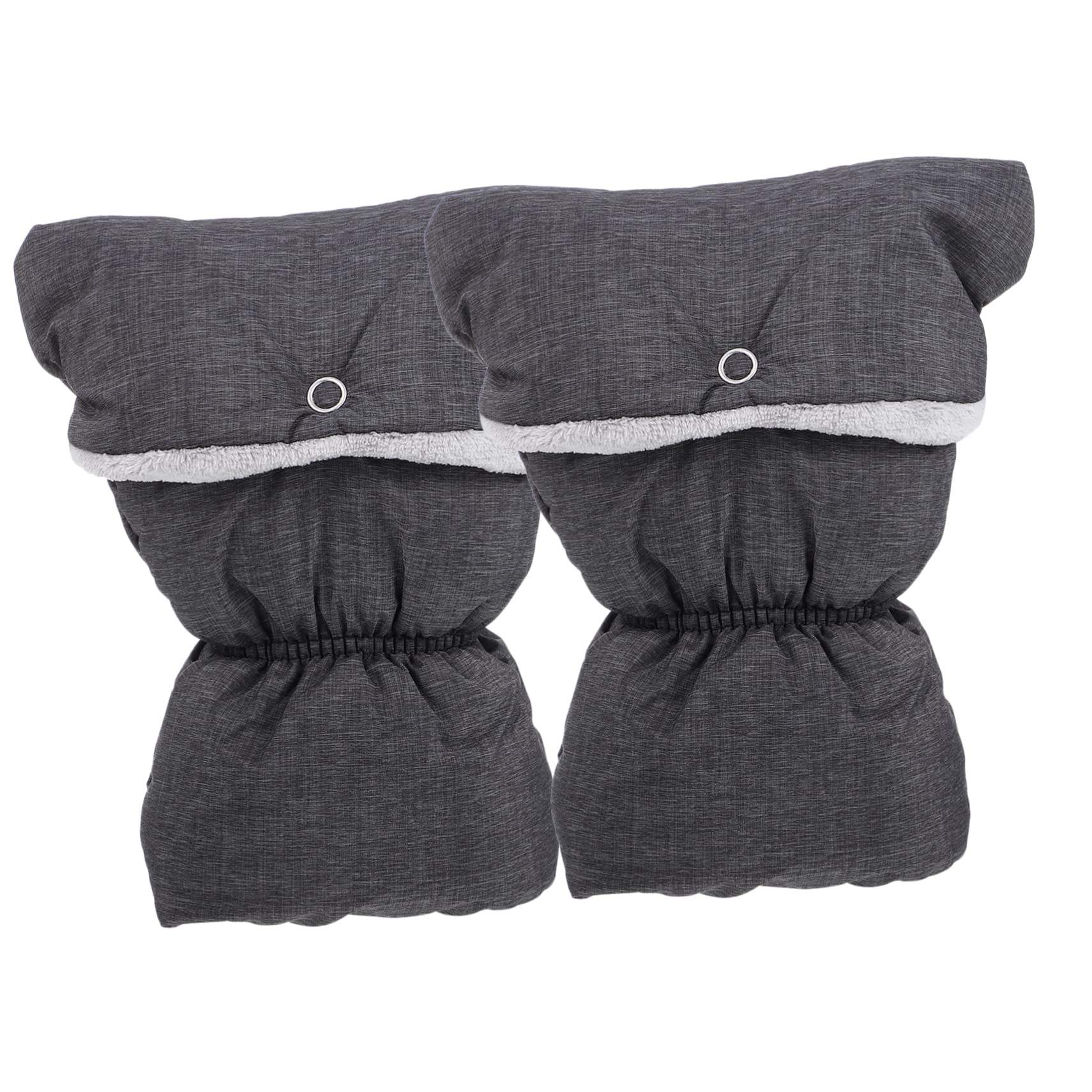 RORPOIR 1 Pair Baby Stroller Gloves Snap Button Design Warm Fleece Mittens for Cold Weather for Stroller Pram and Shopping Cart