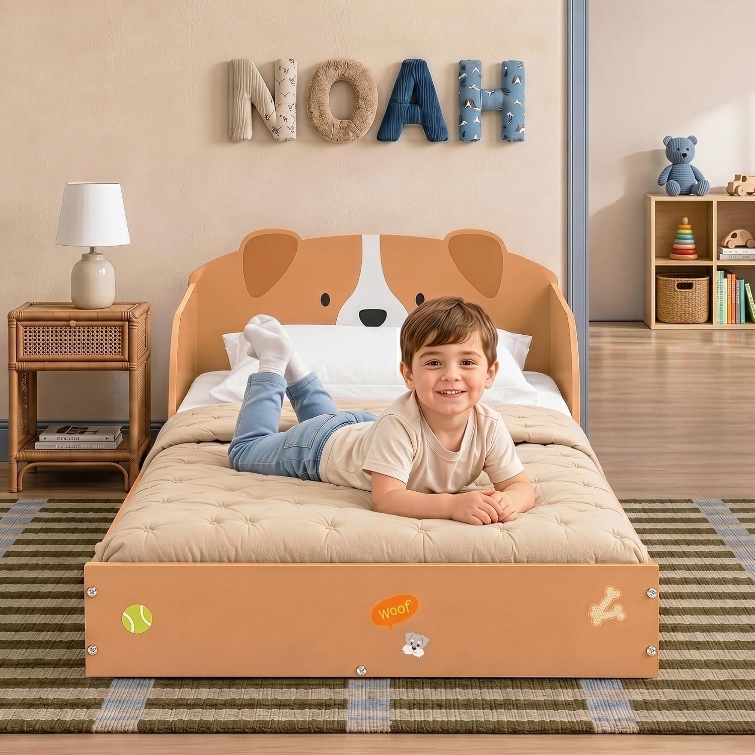 Delta Children Puppy Bed - Toddler Floor Bed -1 Delta Children Puppy Bed - Toddler Floor Bed -1