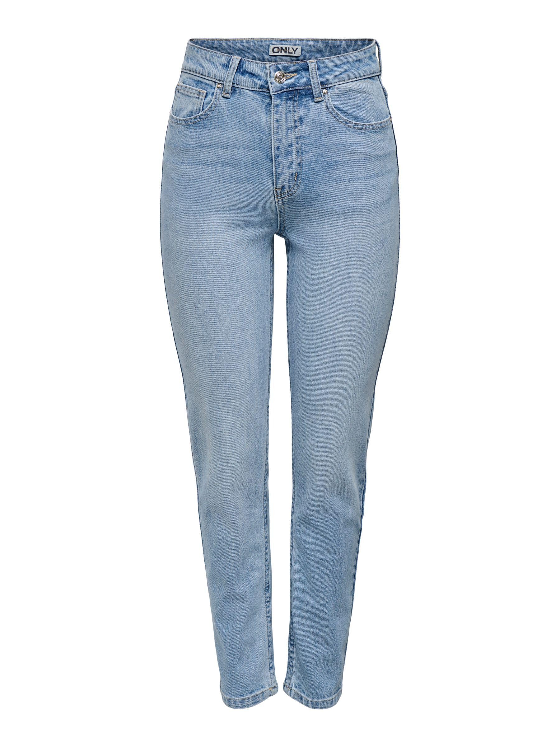ONLY Damen Jeans High-Waist Straight