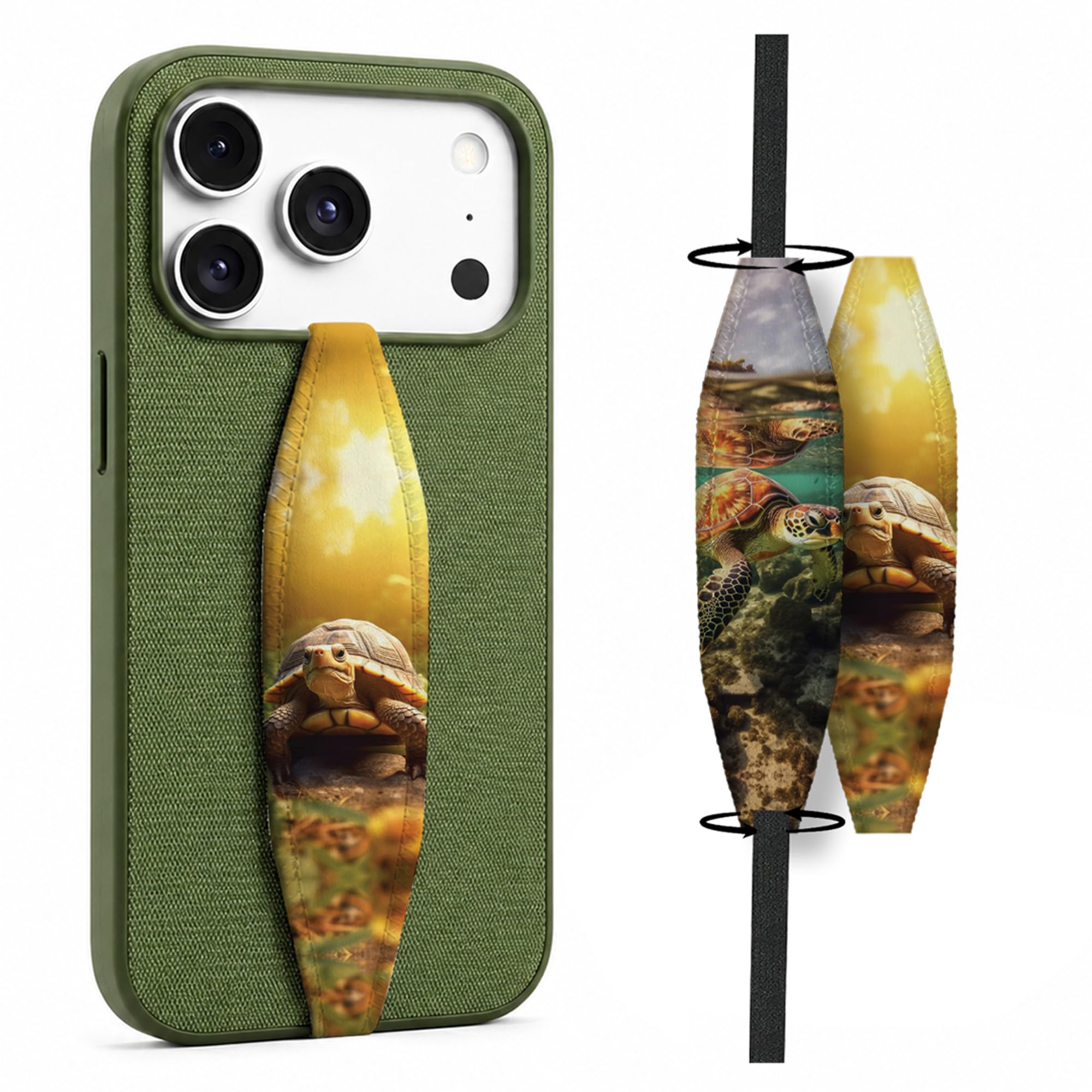 Correa universal personalizable para teléfono Switchbands con soporte de mano 8