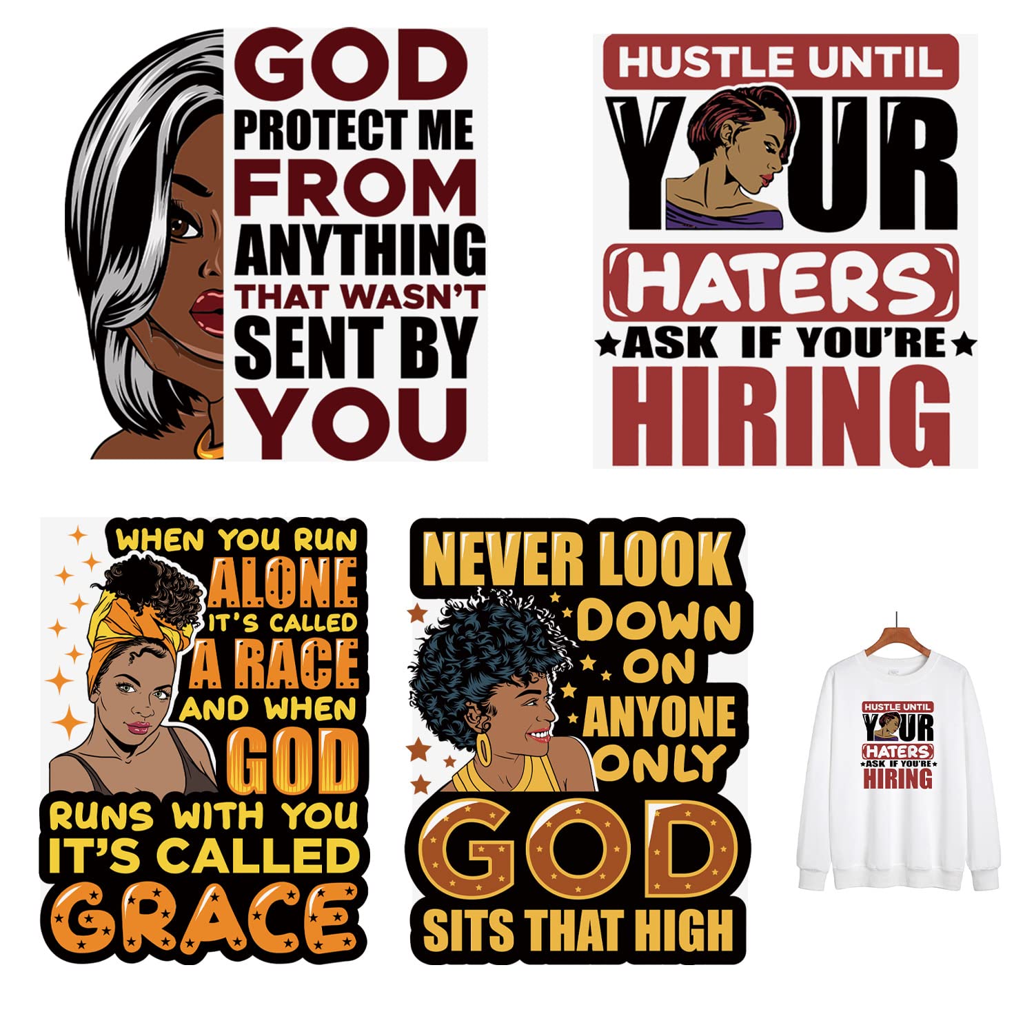 BOOVOIron on transfers for t-Shirts