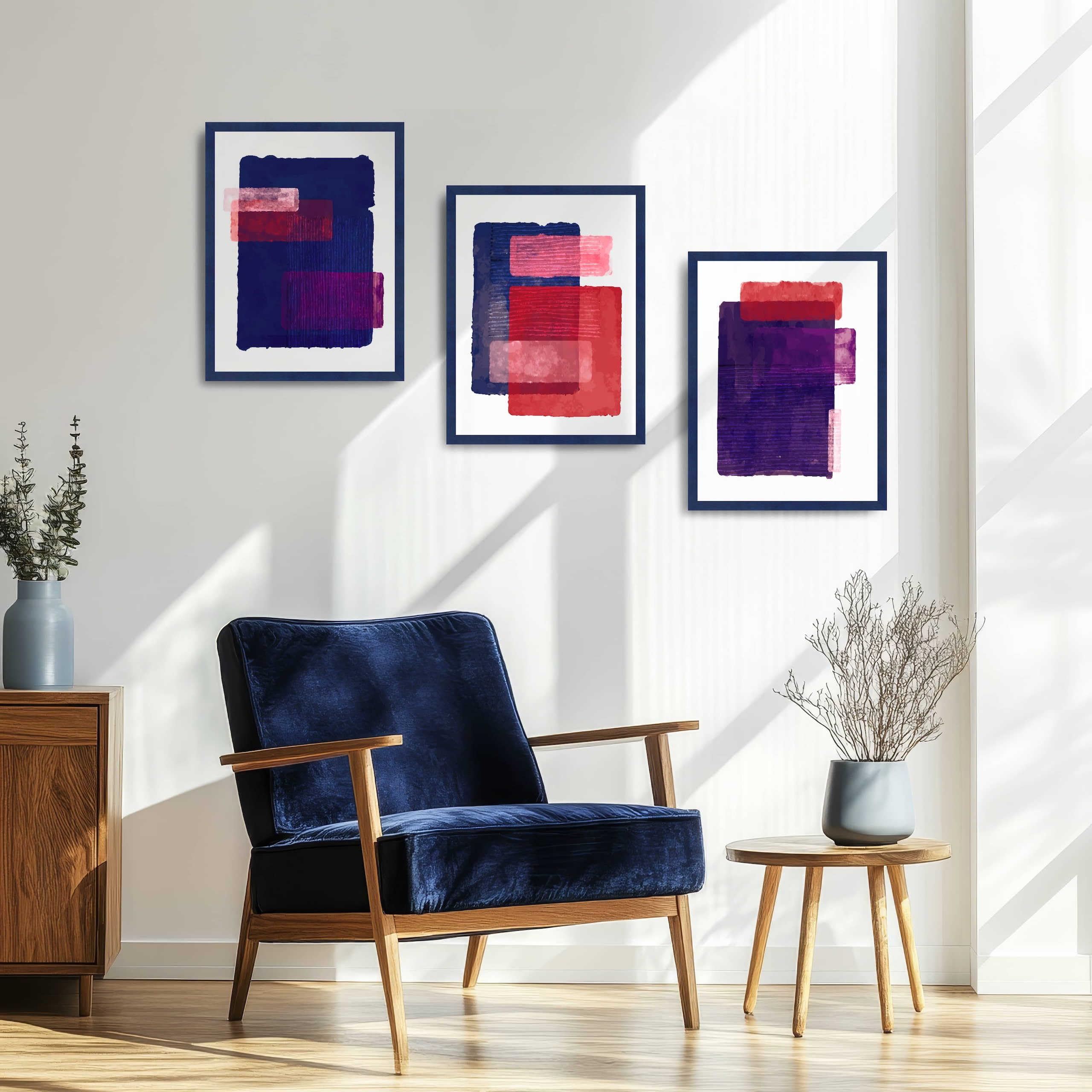 nielsen Holz Bilderrahmen Quadrum, 50 x 60 cm, Hellbraun | Holz Posterrahmen im Hoch- & Querformat zum Aufhängen Hellbraun matt Echtglas
