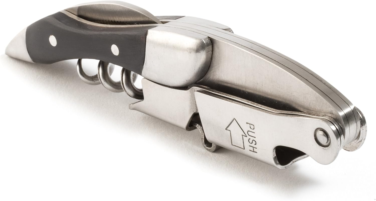 Prestige Waiters Corkscrew By Coutale Sommelier Blackwood French