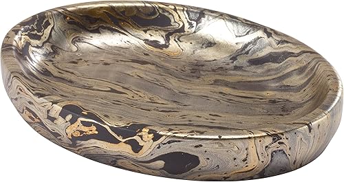 Nicole Miller - Jabonera, accesorios de resina para encimera, ideal para cocina y baño, artículos esenciales para habitación de dormitorio (Harper