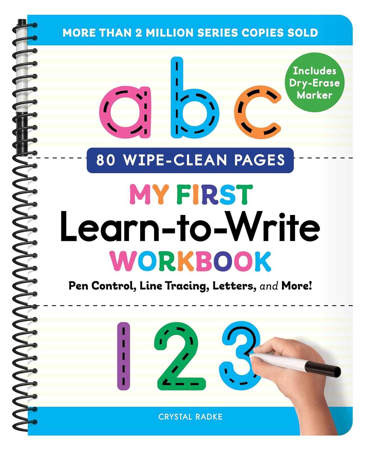 Amazon.com: My First Learn-to-Write Workbook (Wipe Clean Edition): Pen ...
