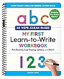 My First Learn-to-Write Workbook: Pen Control, Line Tracing, Letters, and More! (My First Preschool Skills Workbooks)