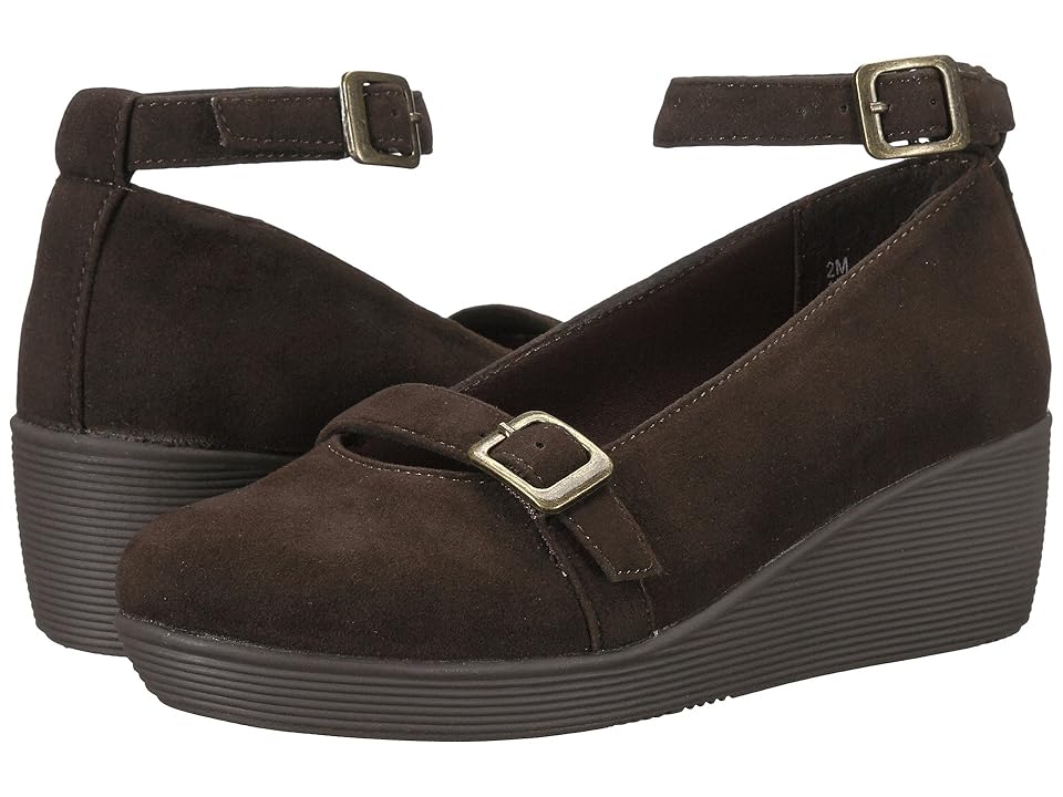 

Rachel Kids Delaney (Little Kid/Big Kid) (Brown Velvet) Girl's Shoes