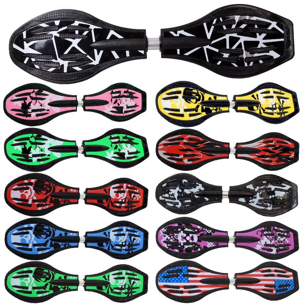 FunTomia Waveboard monopatín con Mach1 Ruedas, Incluye Bolsa de Transporte — view 16