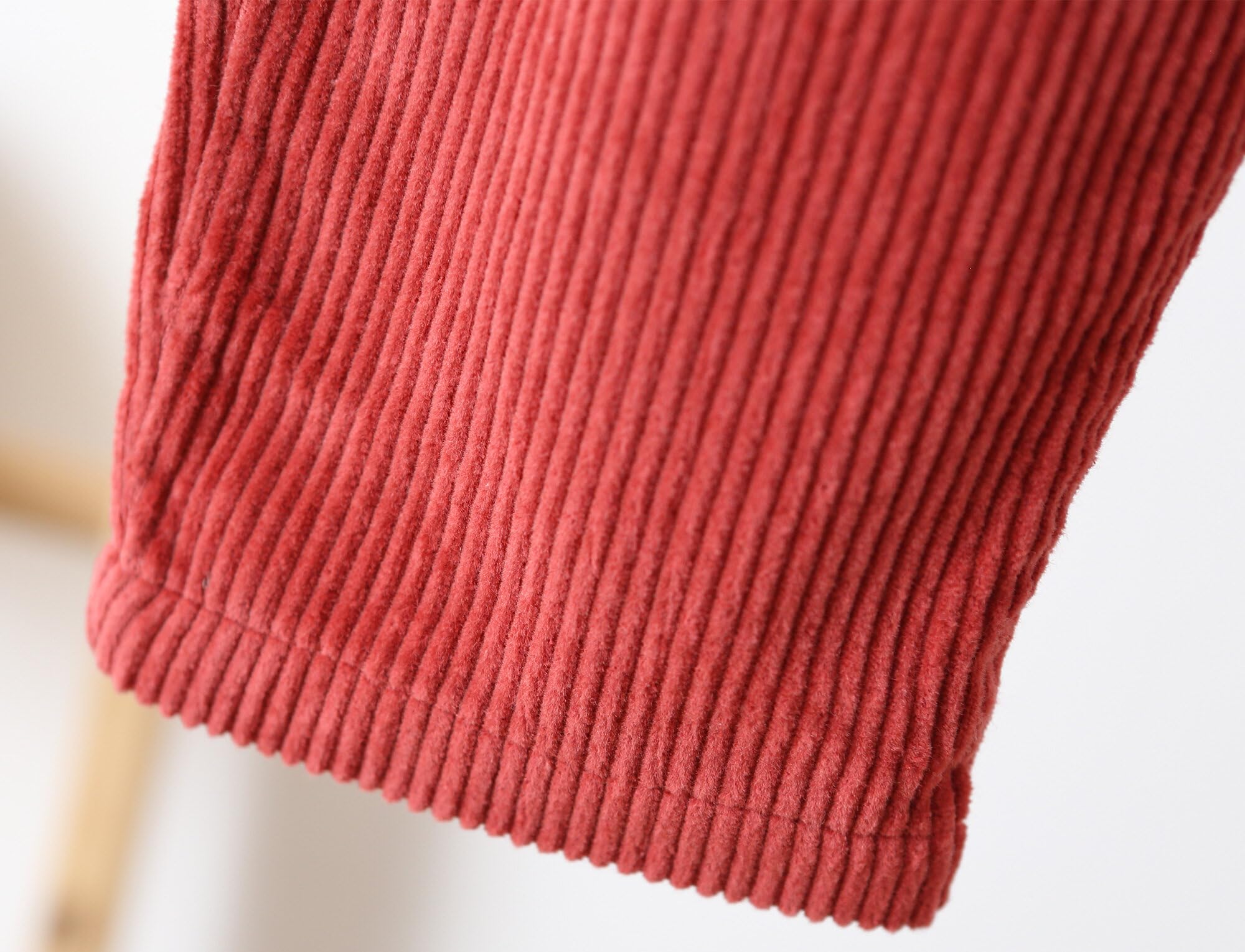 Panegy Salopette en velours côtelé pour bébé - Salopette ample de couleur unie avec bretelles - Pantalon doux rétro une pièce - Pantalon à bretelles - Combinaison pour nouveau-né - Pour le printemps