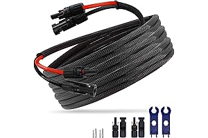 Performance-Proven Twin Wire 10FT MC4 Extension Solar Cable