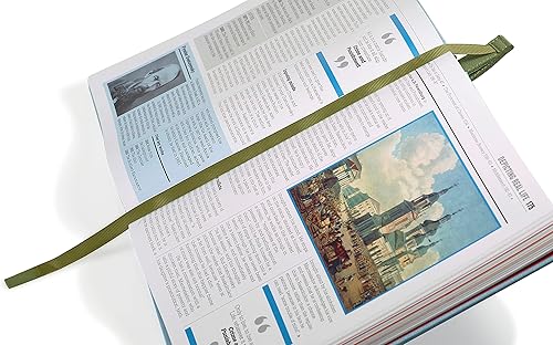 Miniatura 9 de Superior Essentials Marcapáginas magnético de cuero auténtico, marcapáginas bíblicas de cinta larga para amantes de los libros, amplifica tu amor