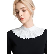 Lace Clown Collar Neck Ruffle RGB Jester Collars Dicky Collar