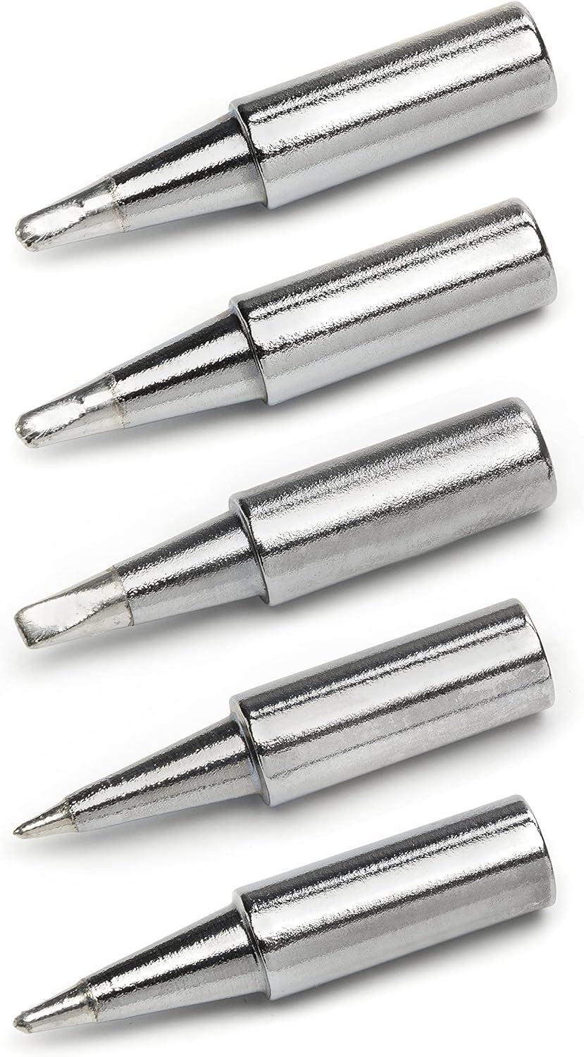 Weller Soldering Iron Tip Set, S16x(2), S24, C04, C08 for WLIR70, 5PK - WLTSETIR70-5