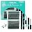 Lash Extension Kit 320Pcs,DIY Individual Lashes Clusters Kit,Lash Bond And Seal,Lash Remover For Eyelashes Extensions,Lash Applicator Tool For False Eyelash Cluster Kit At Home(40D50D,D-Mix9-16mmKit)