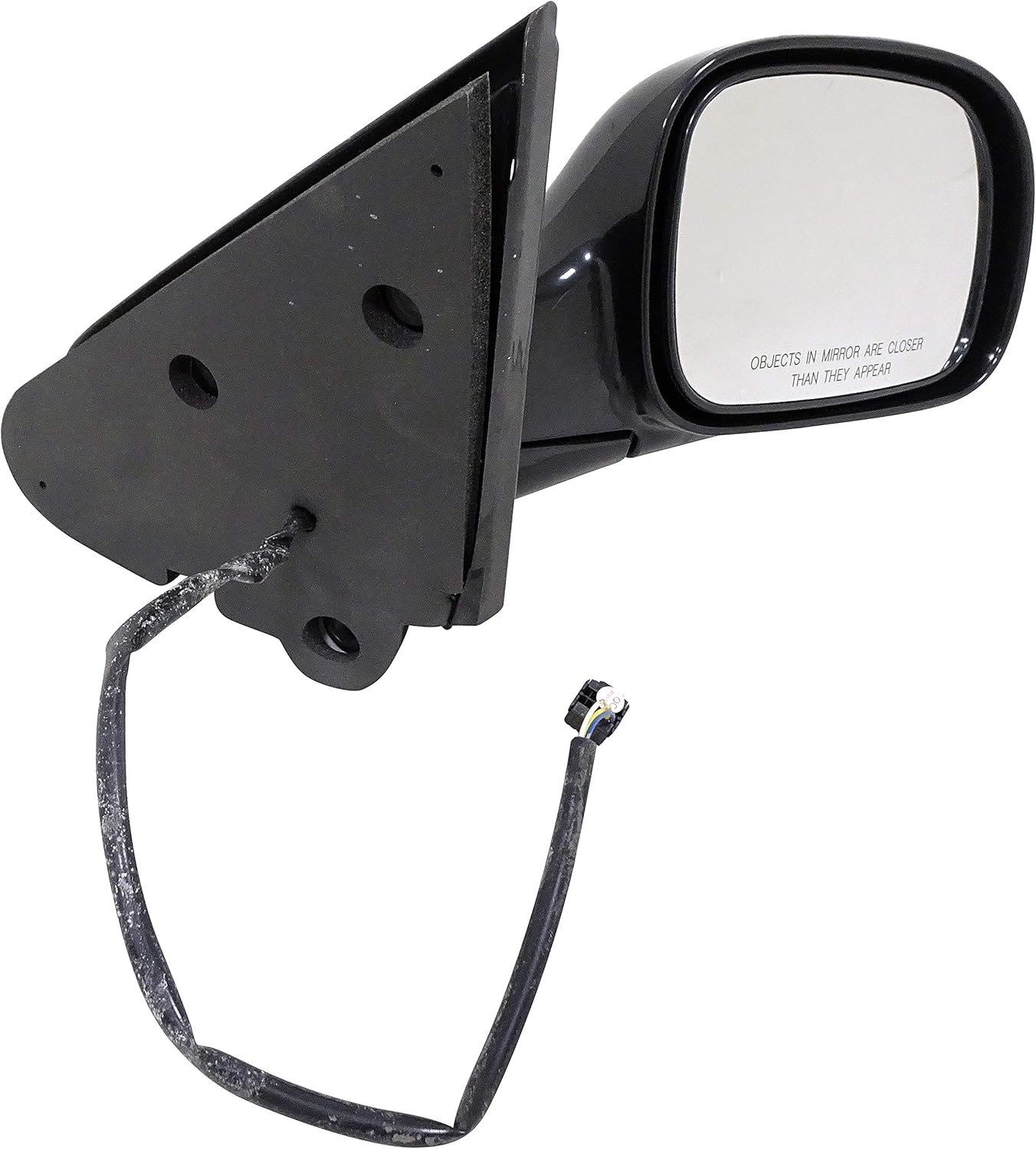 Dorman 955-392 Passenger Side Power Door Mirror - Folding Compatible with Select Chrysler / Dodge Models, Black