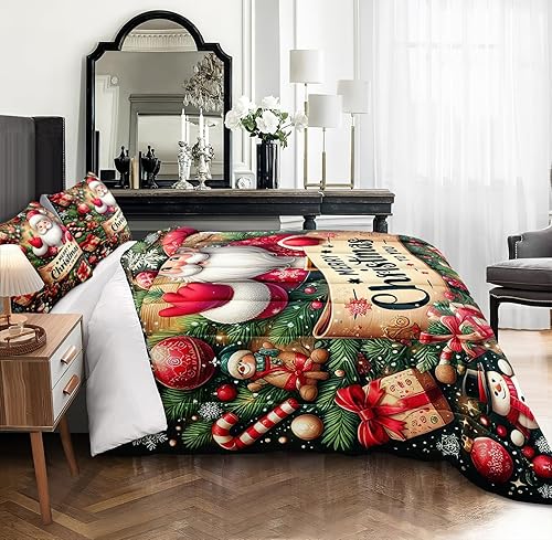 Vista 77 de MOVE OVER Juego de ropa de cama con temática de playa azul, tamaño Queen, 4 piezas, gaviota blanca y rocas marinas, patrón de paisaje marino azul