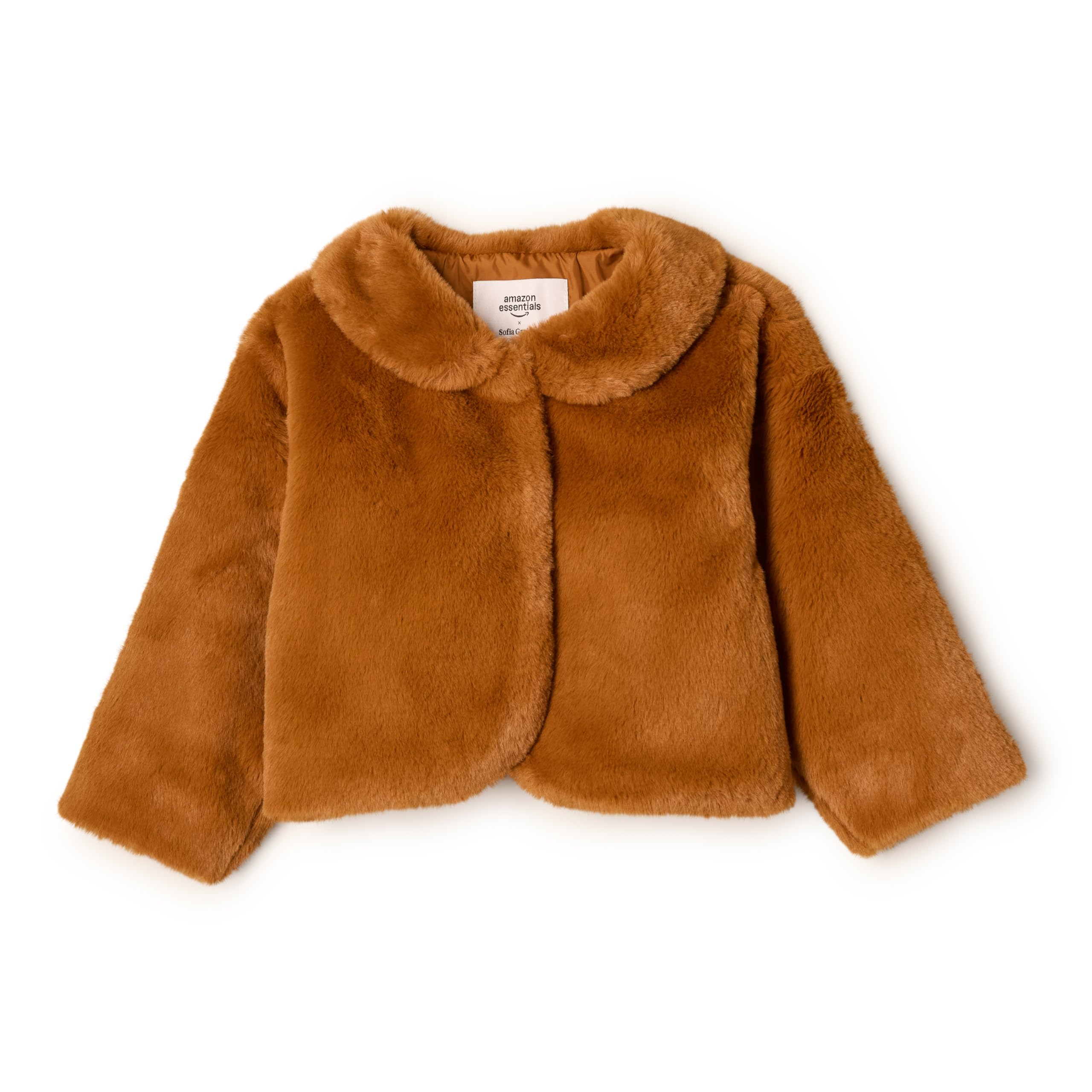 Amazon Essentials Unisex bebé Chaqueta Efecto Pelo