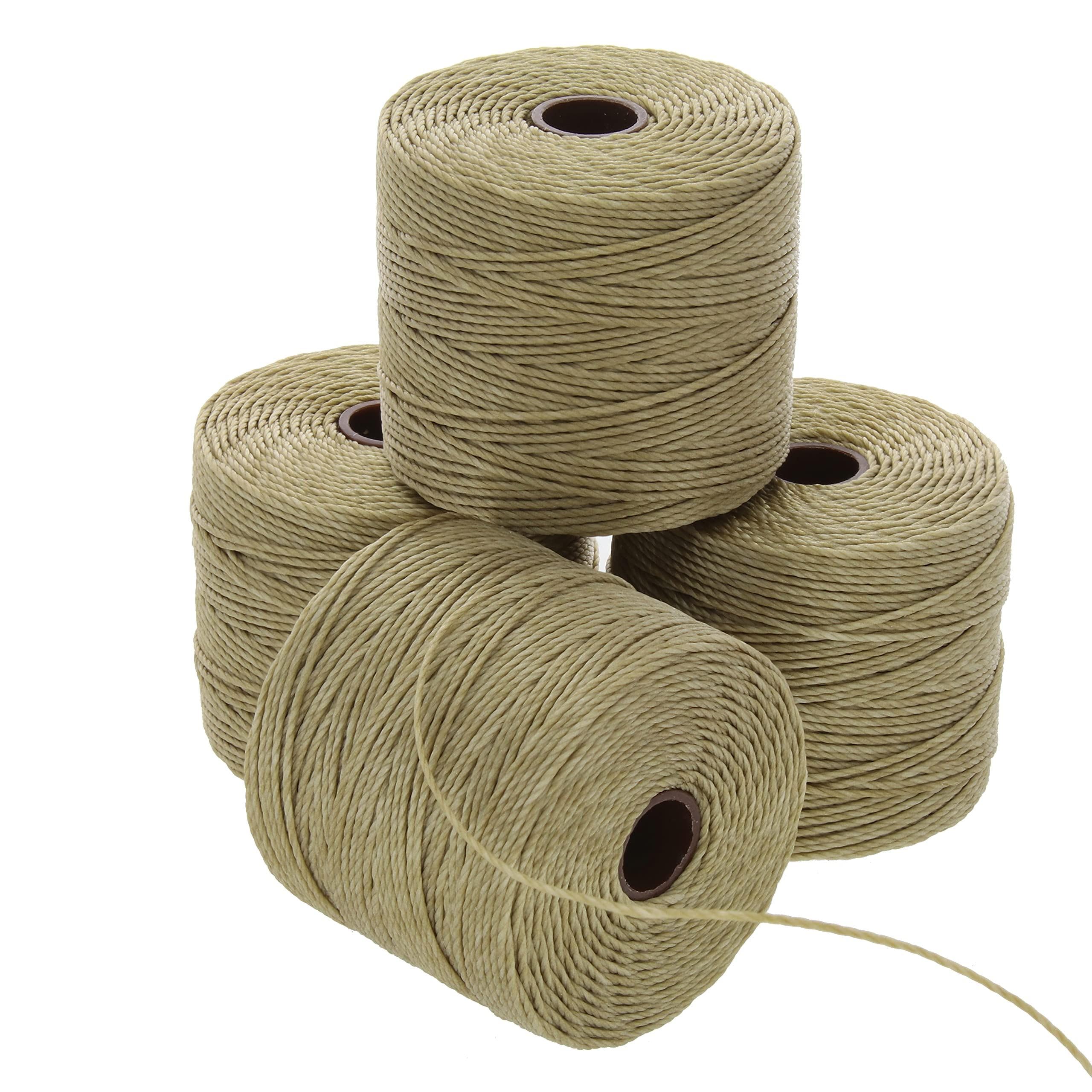 Fil Kumihimo S-Lon #18 Beadsmith anti-effilochage pour réussir vos noeuds de micro-macramé
