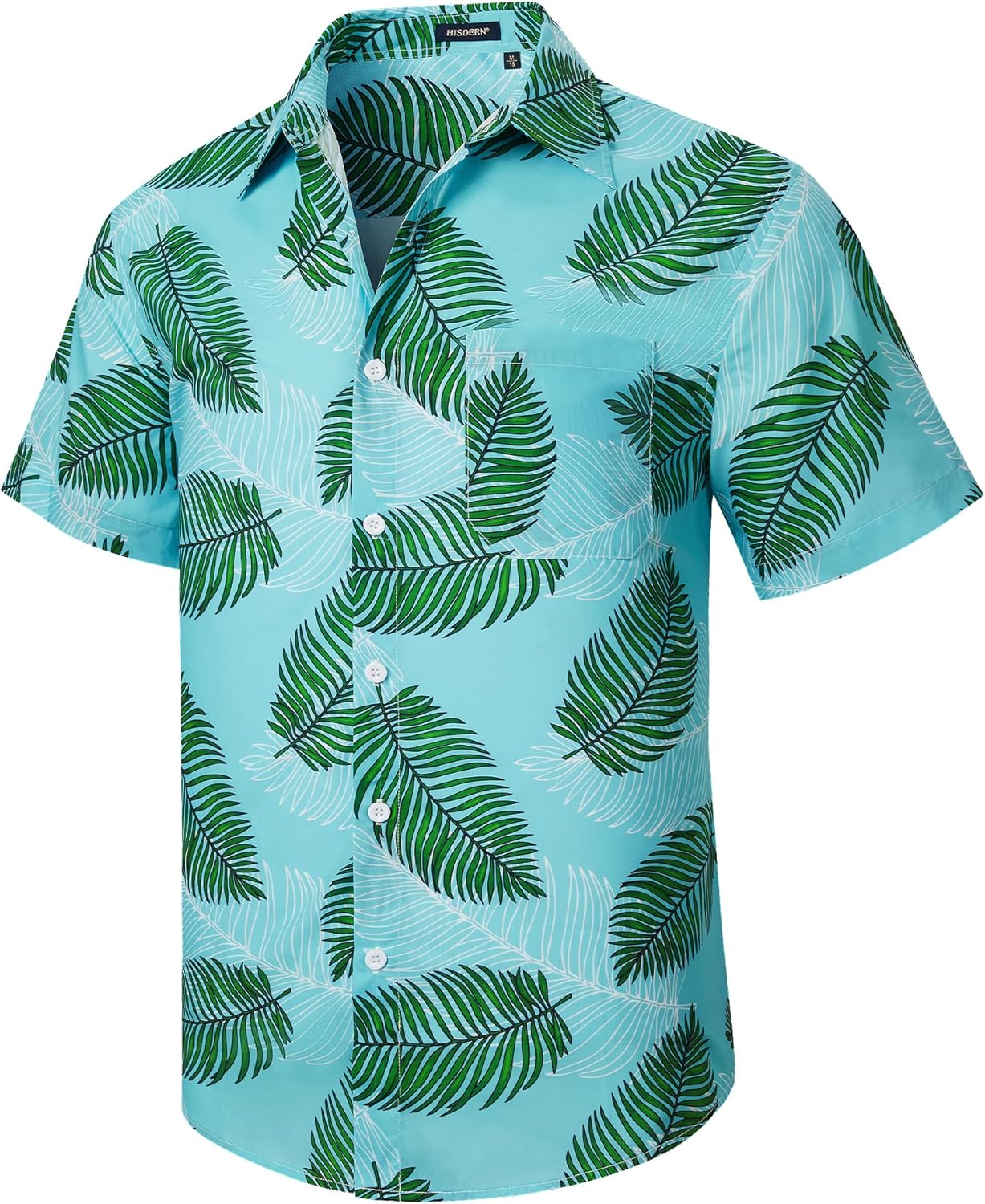 Hawaiian Shirt for Men Casual Summer Short Sleeve Beach Vacation Aloha Hawaii Button Down Shirt Holiday