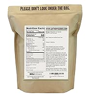 Vista 2 de Anthony's Semilla de lino entera marrón orgánica, 2 lb, probada por lotes y sin gluten, cruda, sin OMG, germinable, apta para dieta cetogénica