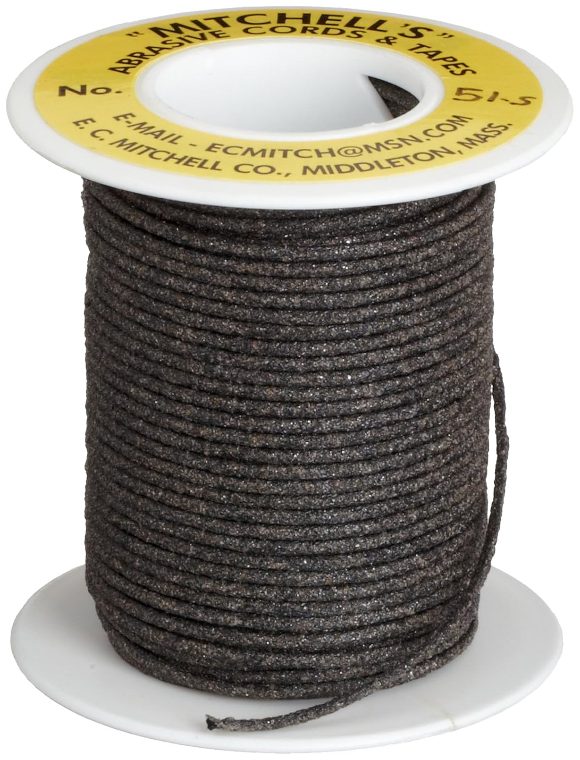 Mitchell Abrasives 51S Round Abrasive Cord, Silicon Carbide 120 Grit