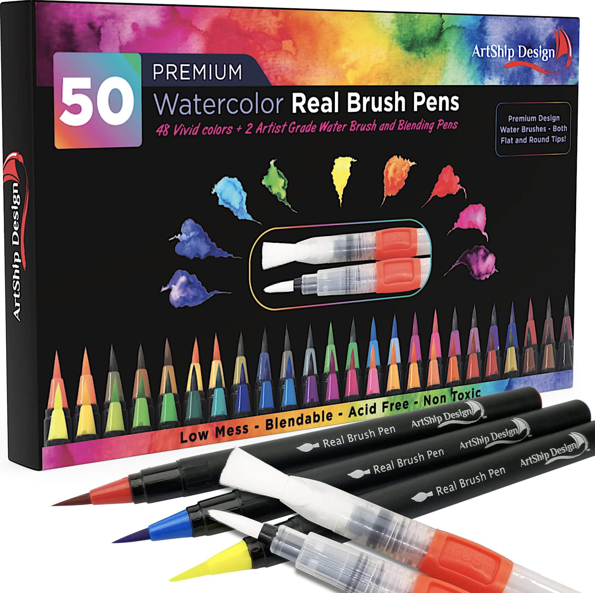 Watercolor Brush Pens