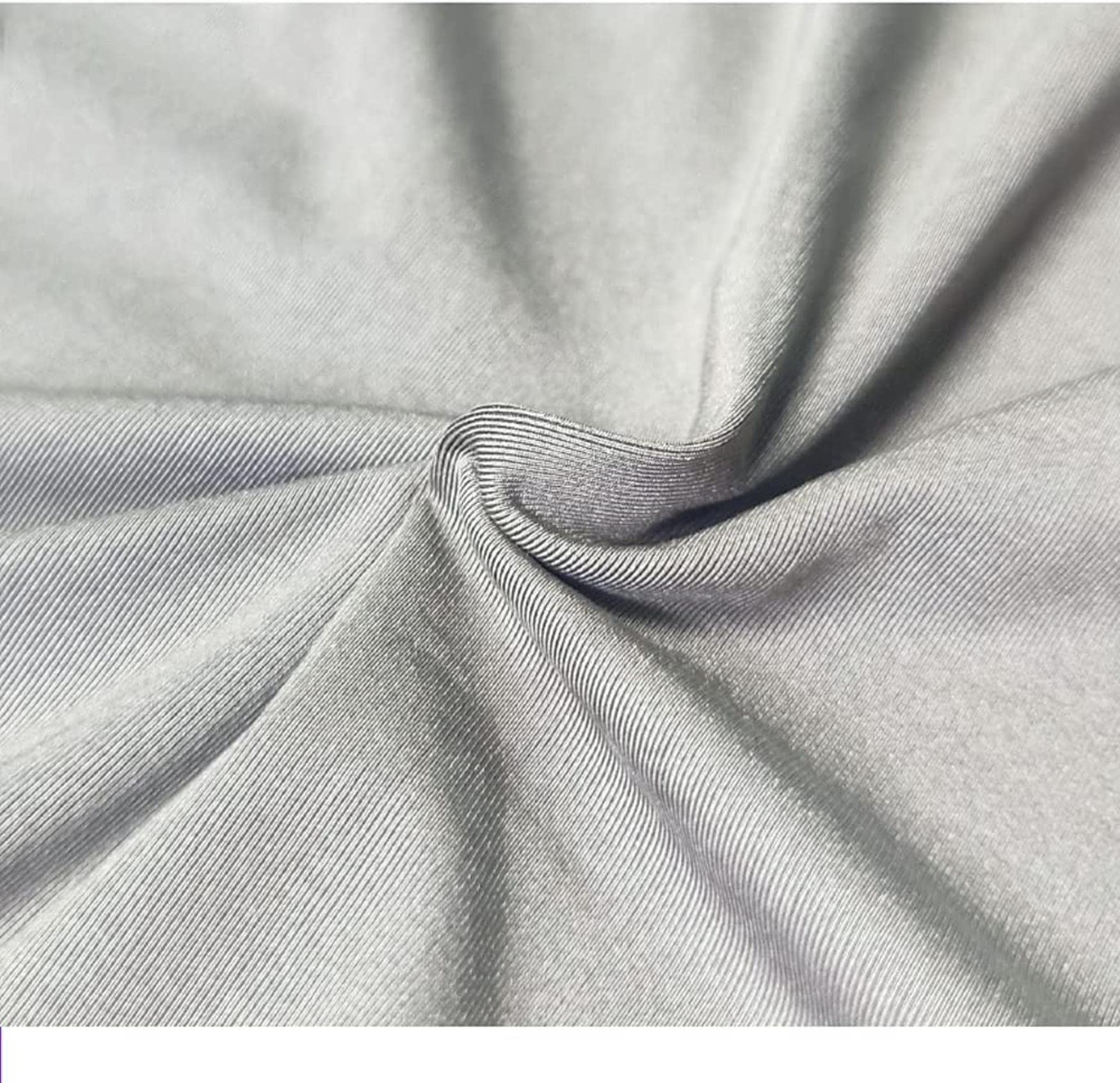 Tissu anti-radiation en fibre d'argent élastique pour blindage EMF de routeur WiFi et vêtements