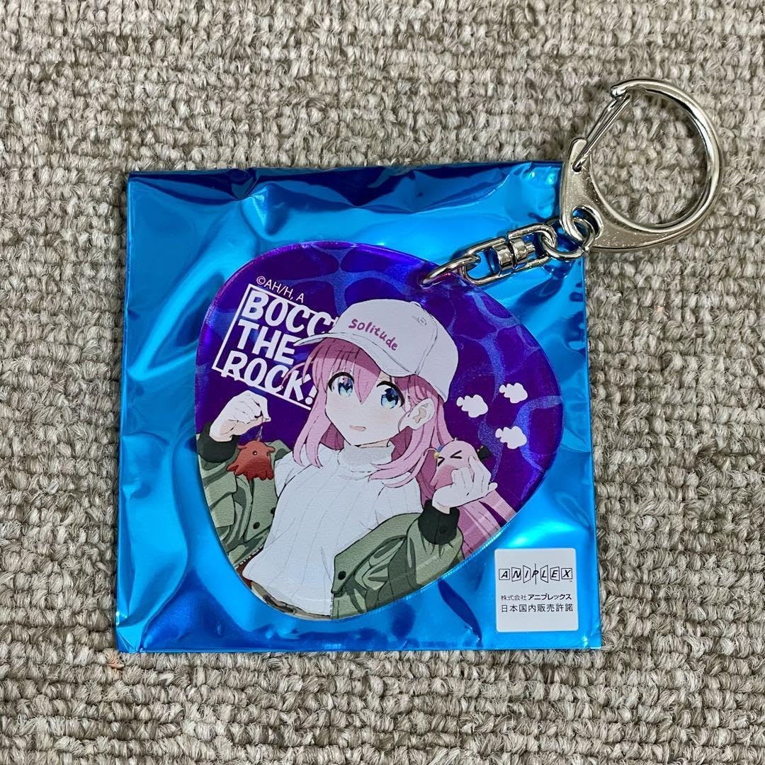 Amazon.co.jp: ピック型キーホルダー シーパラ 後藤ひとり ぼっち