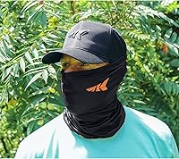 Vista 7 de KastKing Sol Armis - Polaina para el cuello, máscara facial UPF 50, máscara de protección solar UV para hombres y mujeres, pesca, senderismo