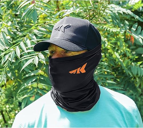Miniatura 7 de KastKing Sol Armis - Polaina para el cuello, máscara facial UPF 50, máscara de protección solar UV para hombres y mujeres, pesca, senderismo