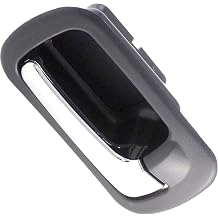 APDTY 93208 Interior Door Handle Rear RH Sedan, Black/Chrome