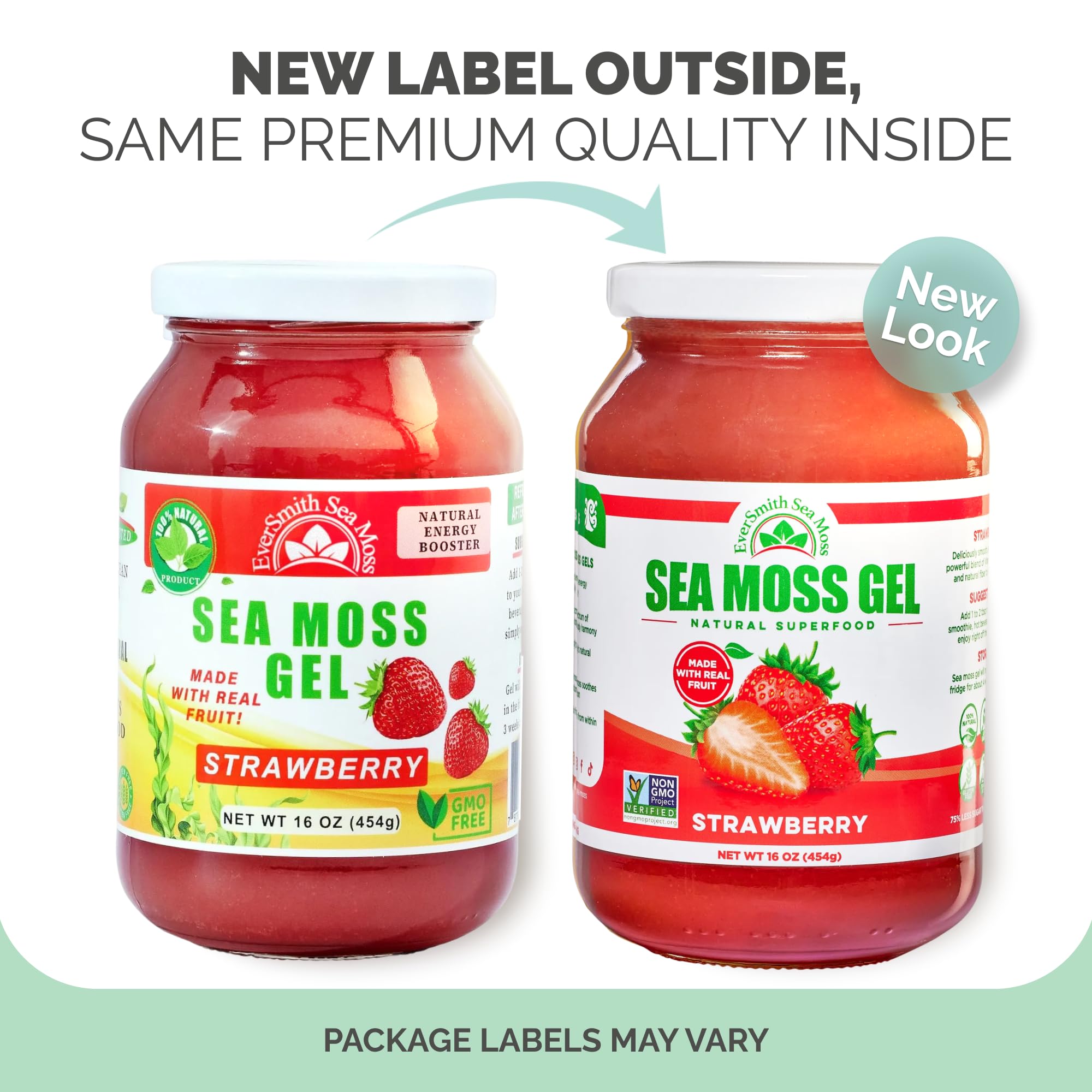 EverSmith Organics - Wildcrafted Irish Sea Moss Gel | Made in USA