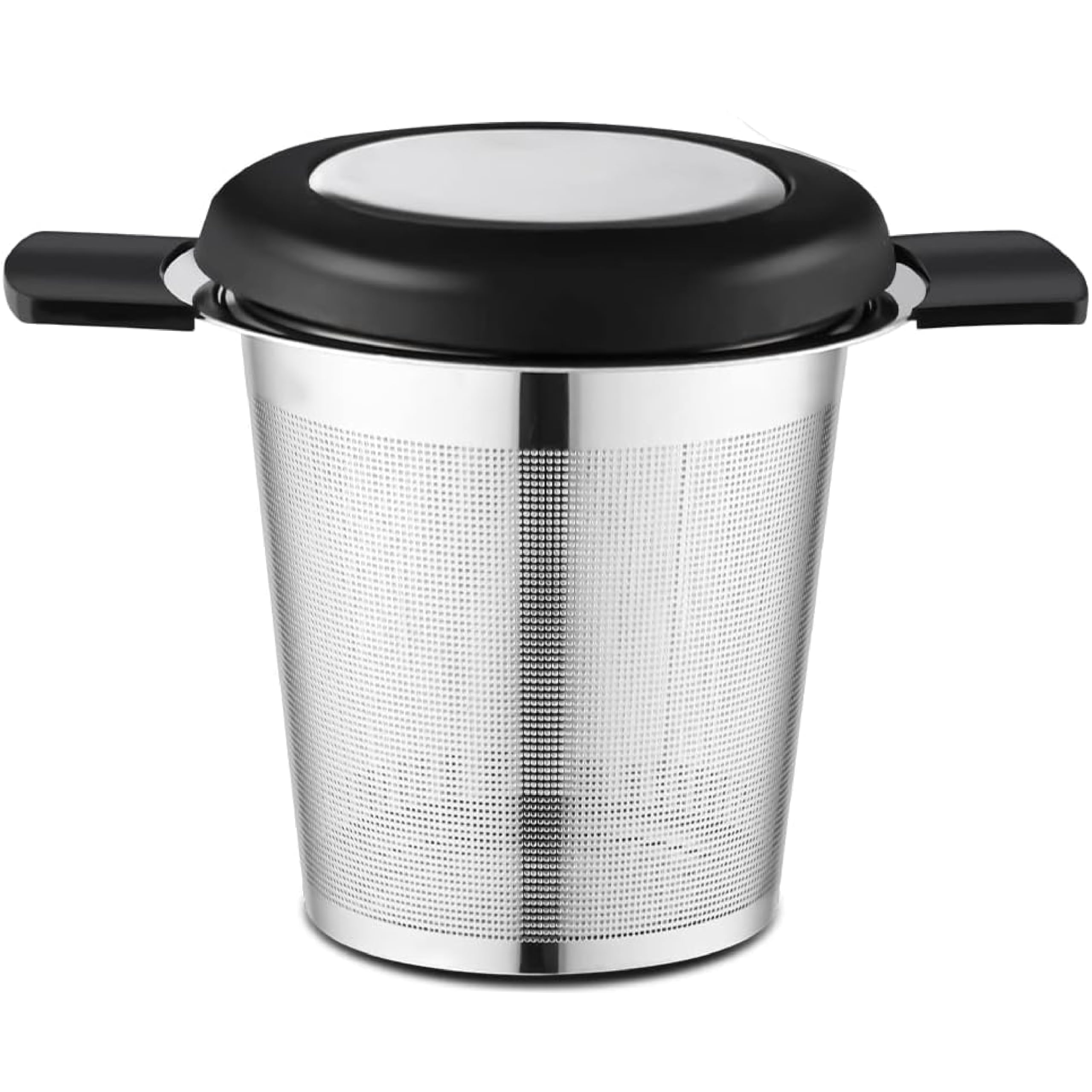 BURRDOFF Premium Tea Infuser Stainless Steel Tea Infusers for Loose Green Tea Infuser Stainless Steel Infuser (Black)