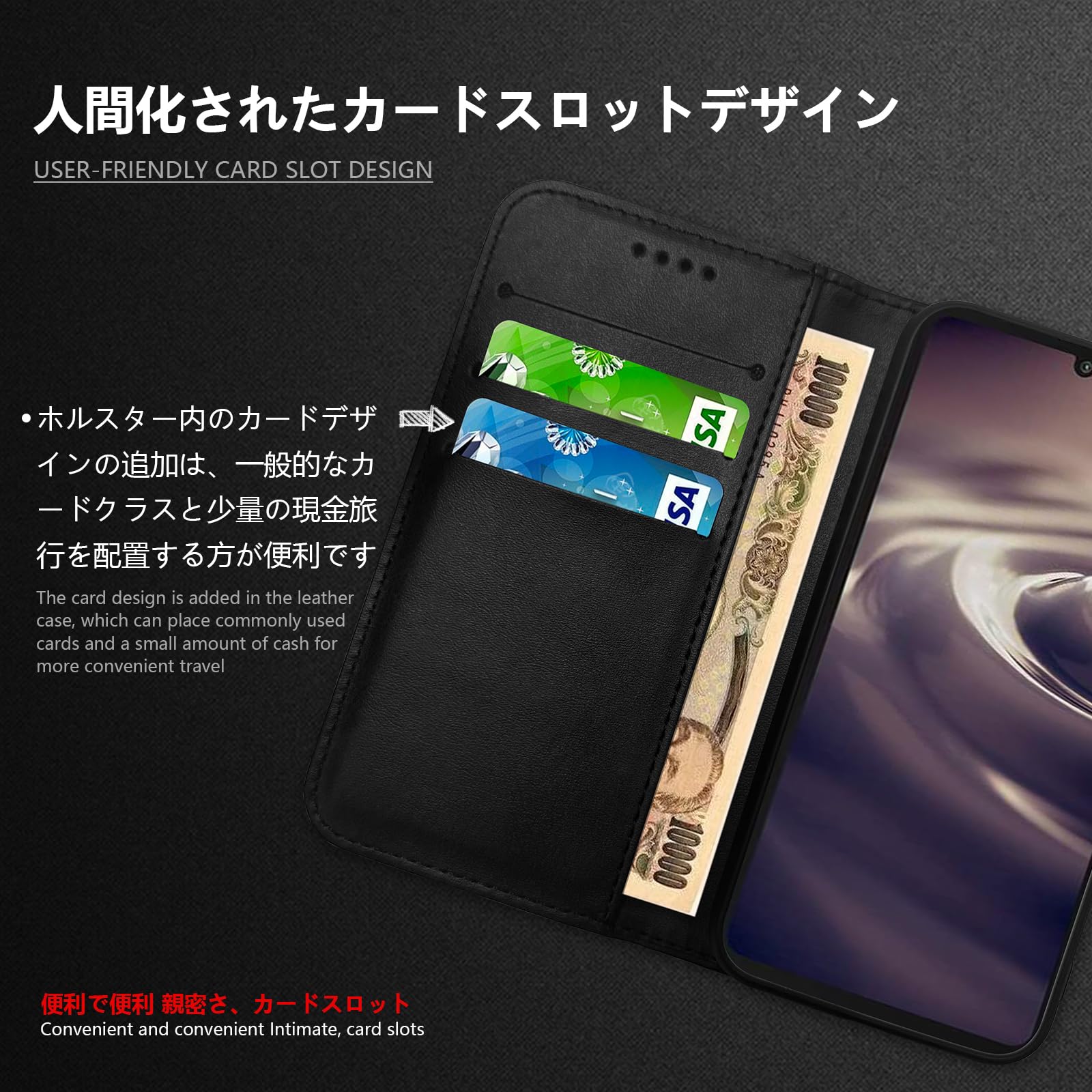 Amazon.co.jp: AQUOS sense6/sense6s ケース 手帳型 ファッション 財布 