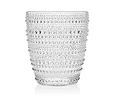 Godinger Lumina Set of 4 Double Old Fashioned Glasses Clear 12 Ounces