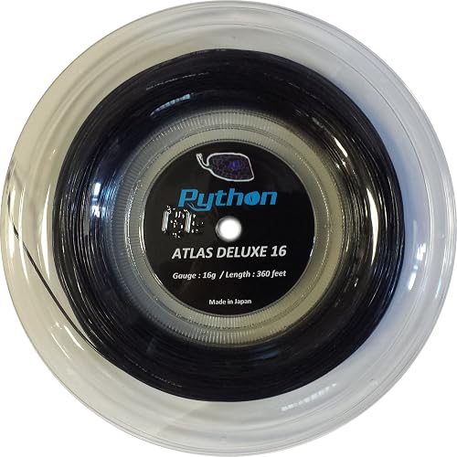 Python Atlas Deluxe Racquetball String Reel (Black, 16g) (360 ft.)