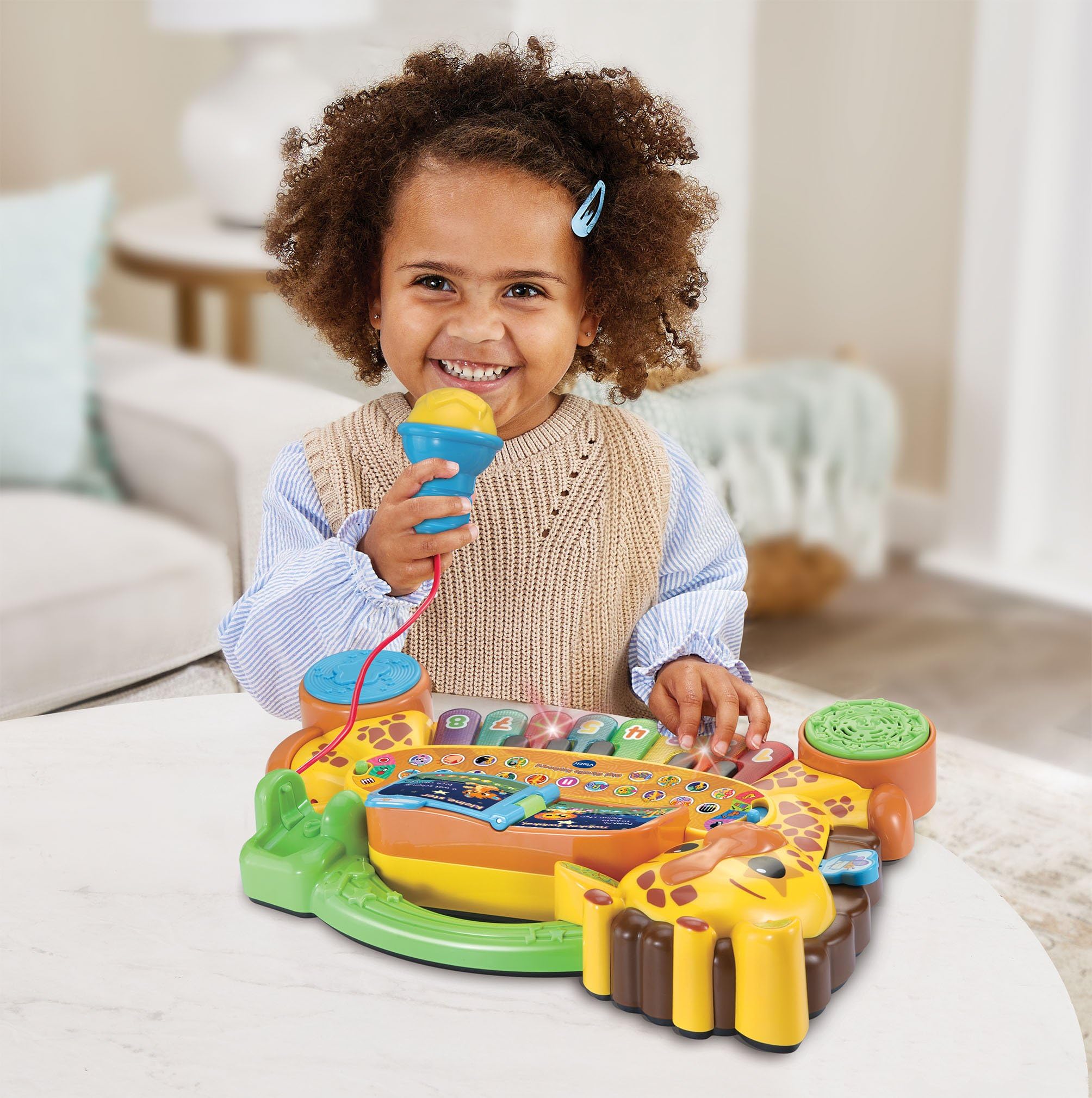 VTech Keyboard Jimmy Giraffe - Baby Musik Spielzeug
