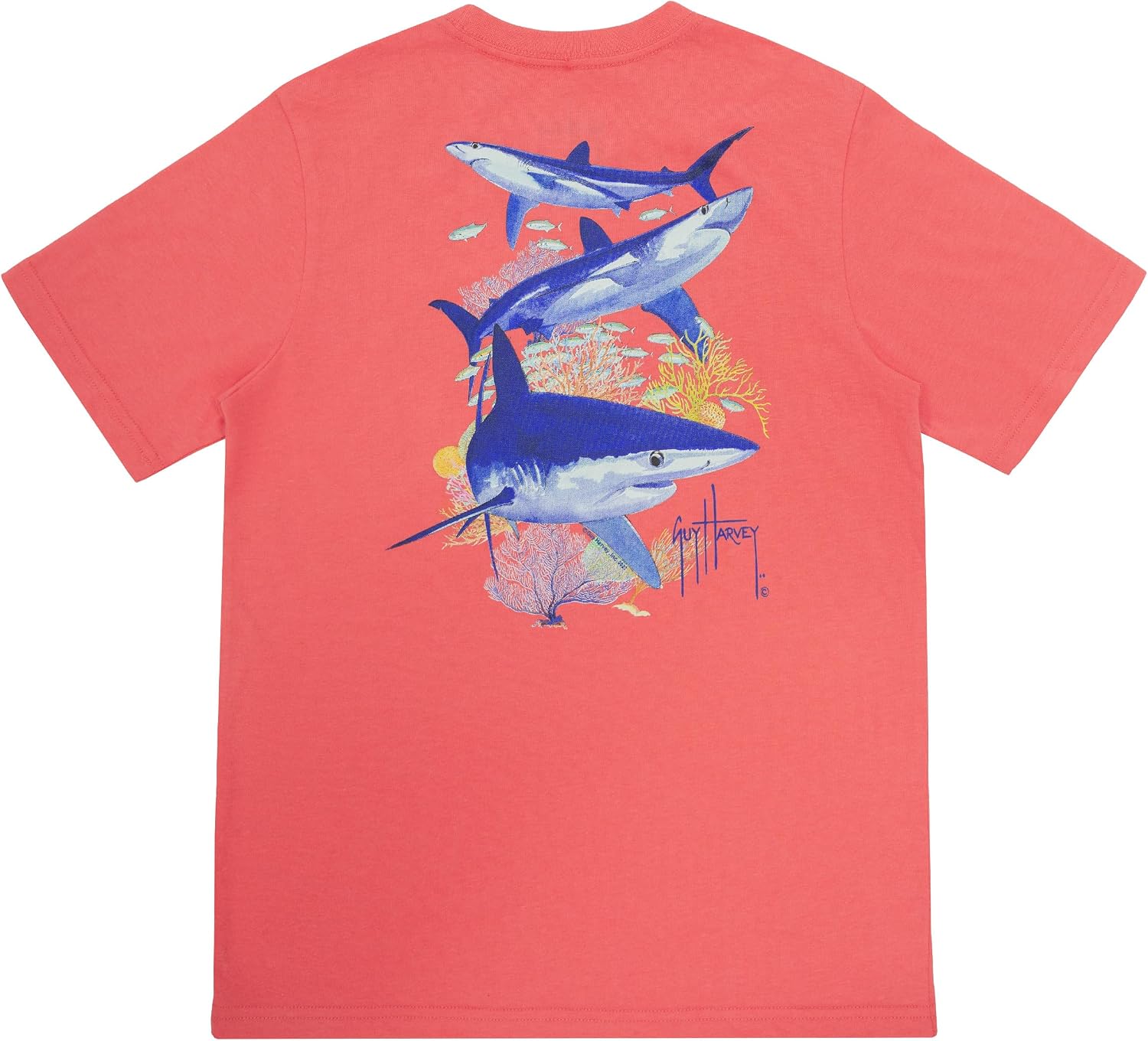Guy Harvey Boy's Short Sleeve T-Shirt