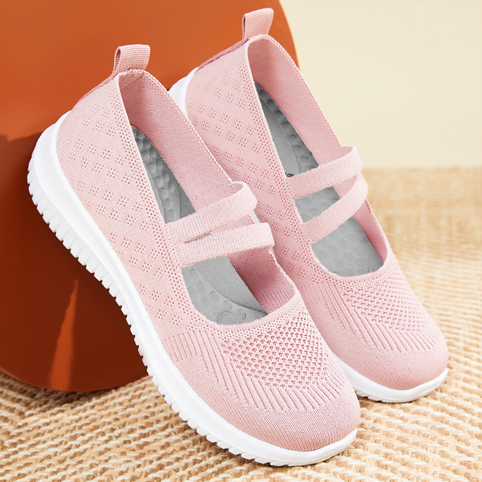 Alexis Leroy Mujer Moda Comoda Enfermera Caminar Zapato Non Slip Zapatillas