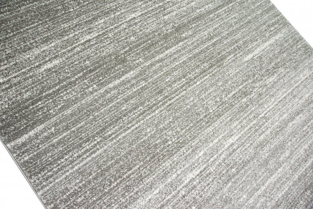 Tapis de salon design et contemporain Tapis court Uni Gris Größe 160x230 cm