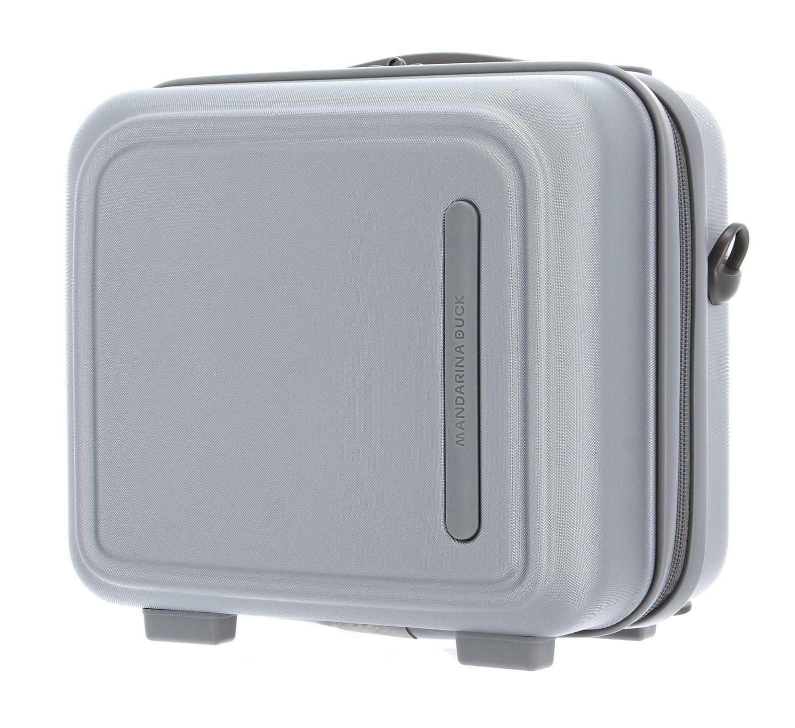 Mandarina Duck Logoduck Beauty Case, 28,5 x 26,5 x 16,5 (dł. x wys. x szer.), Silver, 28,5x26,5x16,5(LxHxW), Beauty Case