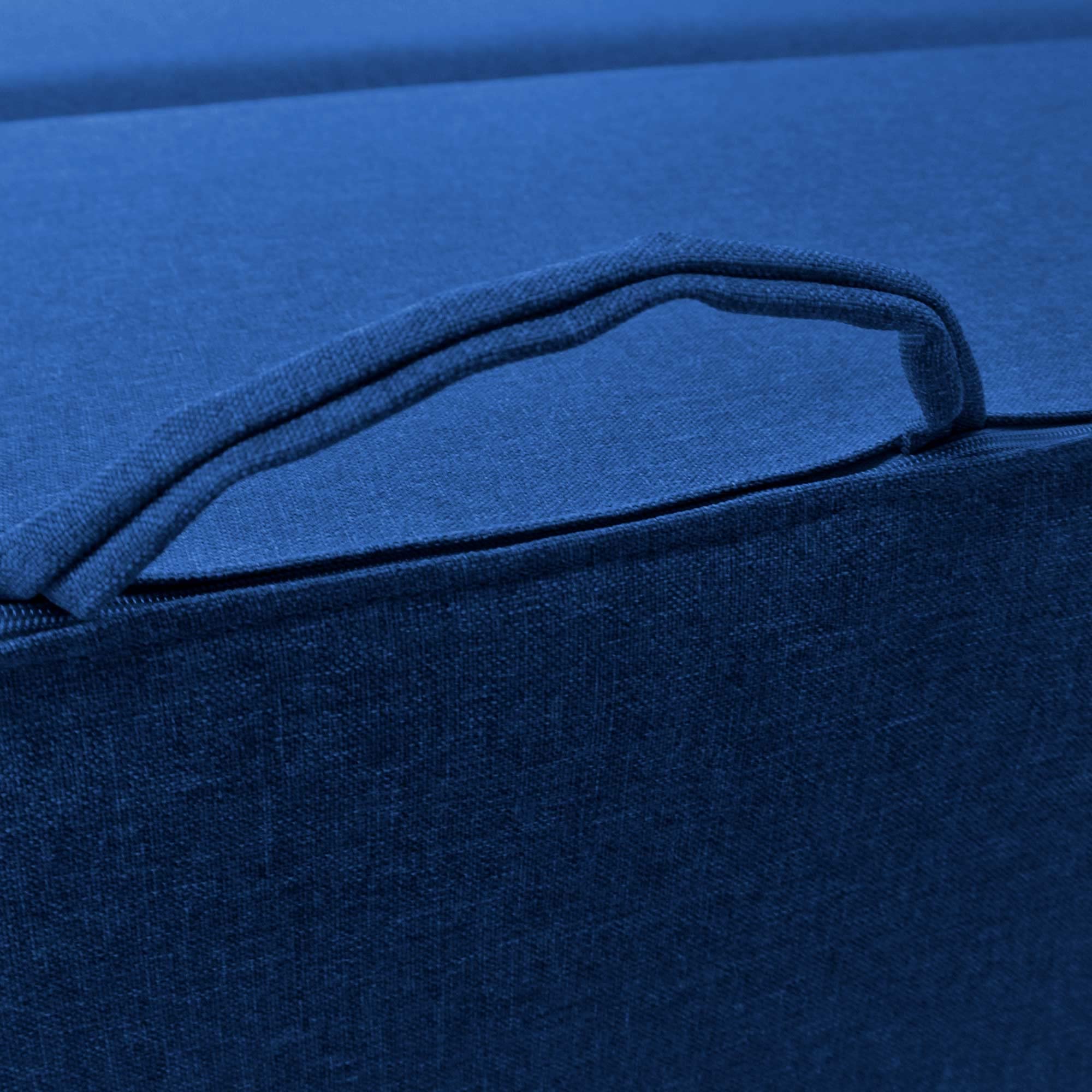 Divano Letto Baldiflex Praticho 2 Posti - Memory Foam, Rivestimento Lavabile, Colore Arancio - Foto 12