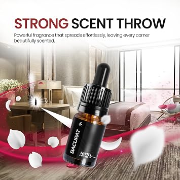 Hotel Diffuser Oil 10ml - Inspired by Luxury Hotel - Long Lasting Diffuser Oil for Home, Spa, Ultrasonic and Waterless Diffusers, Humidifiers & Candles - Bac.car.at Hotel Inspired Scent by Perfa