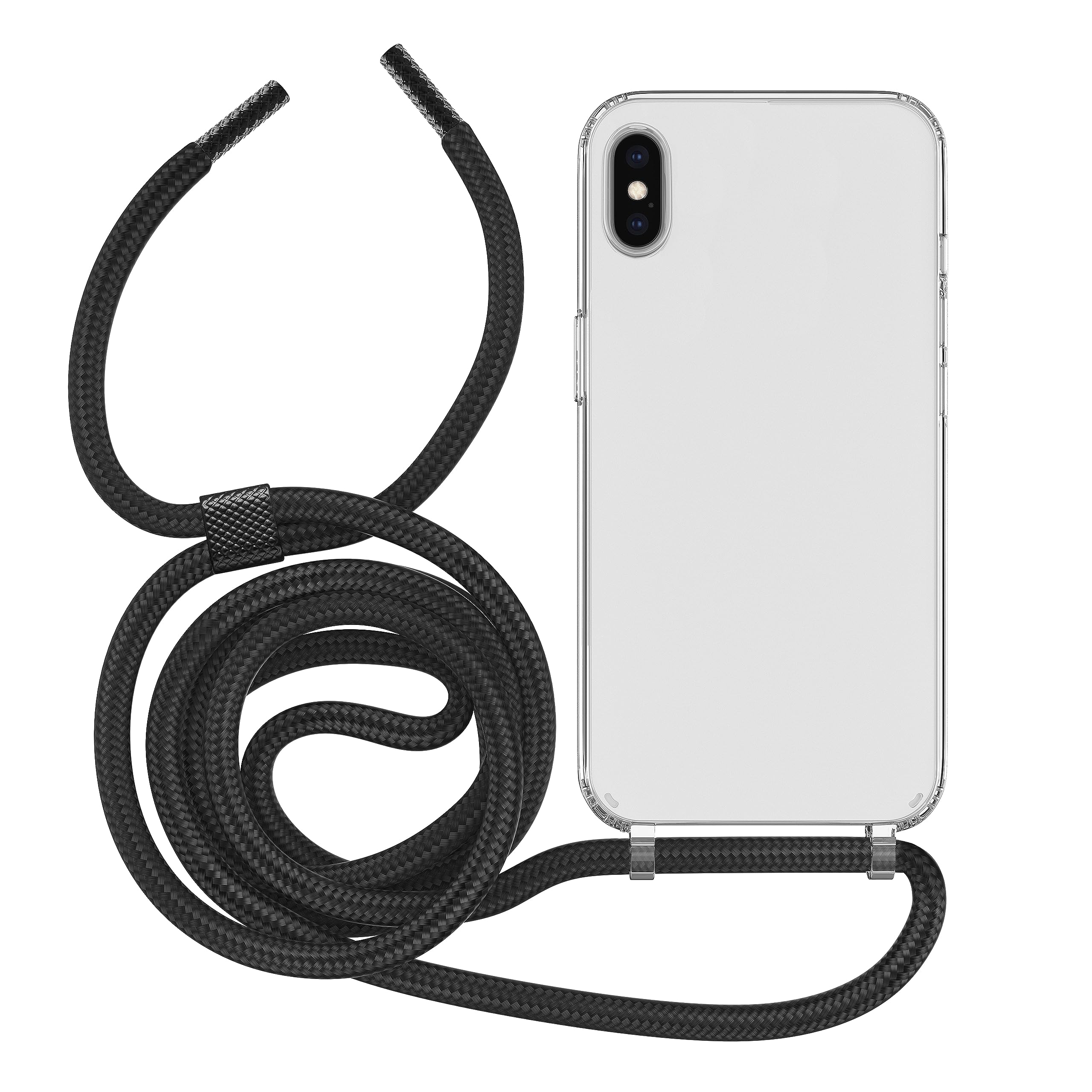 Custodia Trasparente Per IPhone 14 Pro Max Con Cordino Regolabile – MyGadget, Antiurto E Antigiallo - 2