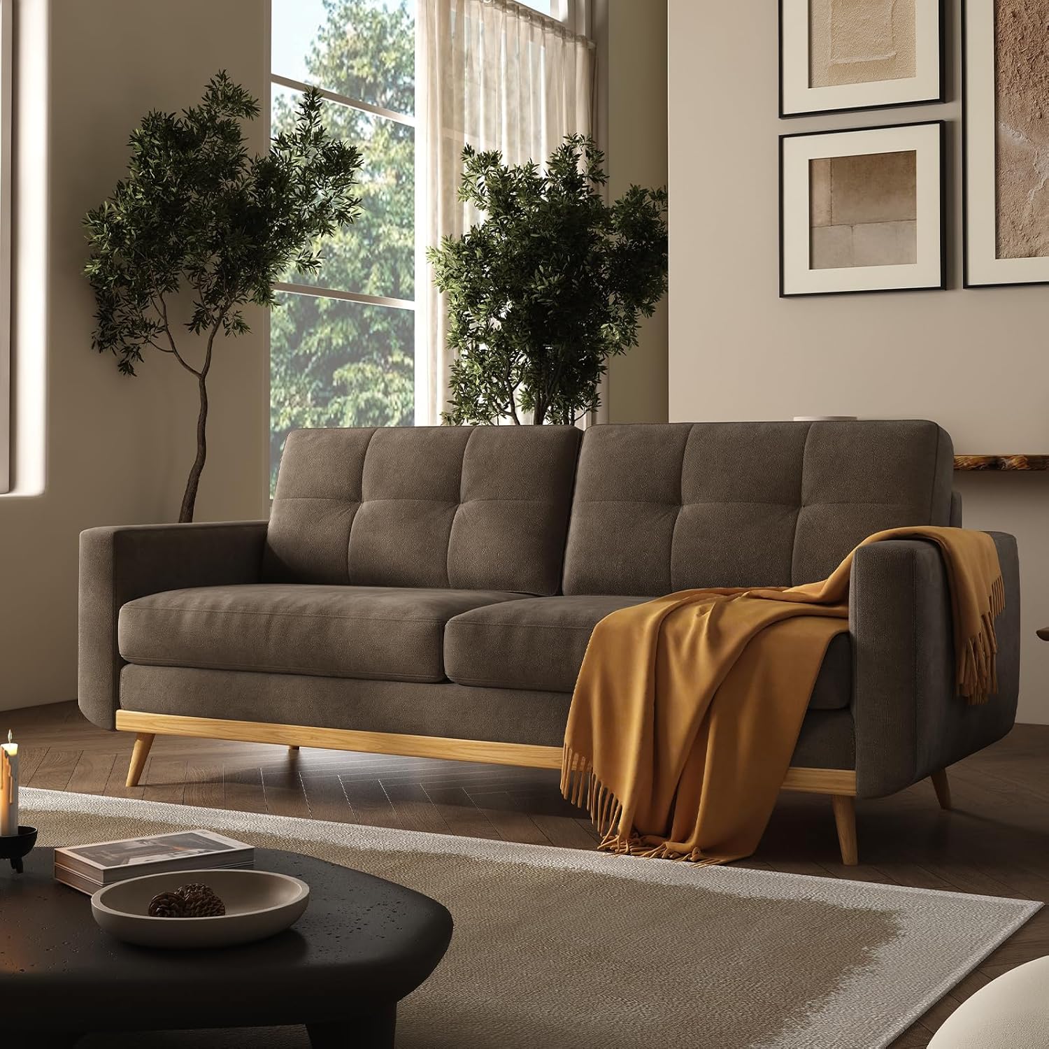 Loveseat Sofa, Mid Century Modern Decor Love Zambia Ubuy