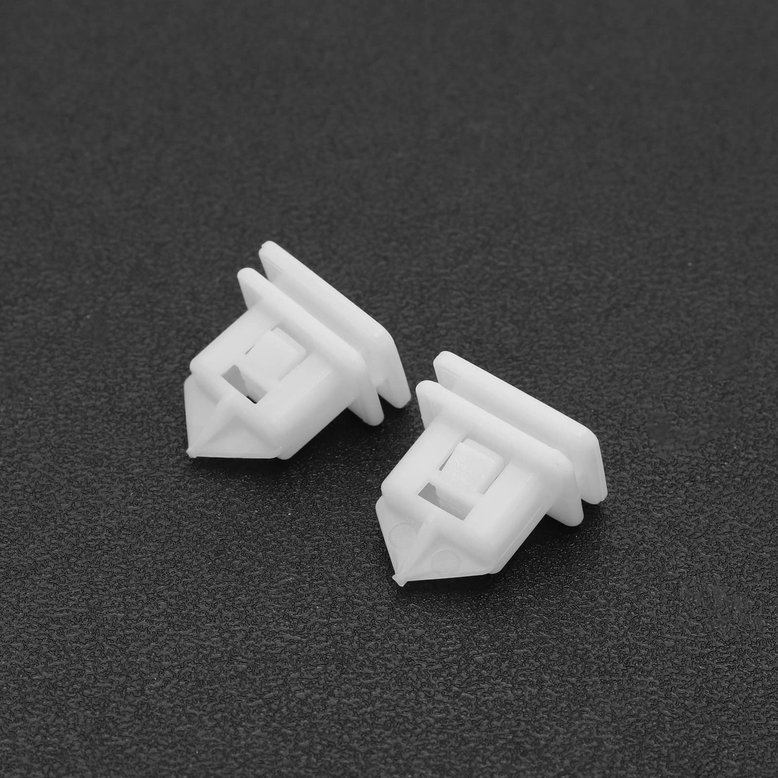 Lot De 20 Clips De Garniture Seuil Voiture Blanc - Compatible Volvo S40 S80 V50 V70 XC60 XC70