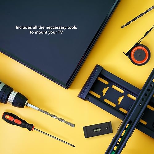 Miniatura 4 de Mount-It! Kit de instalación universal para TV, juego de 7 piezas incluye 2 brocas de madera, 2 brocas de hormigón, 1 buscador de pernos con nivel